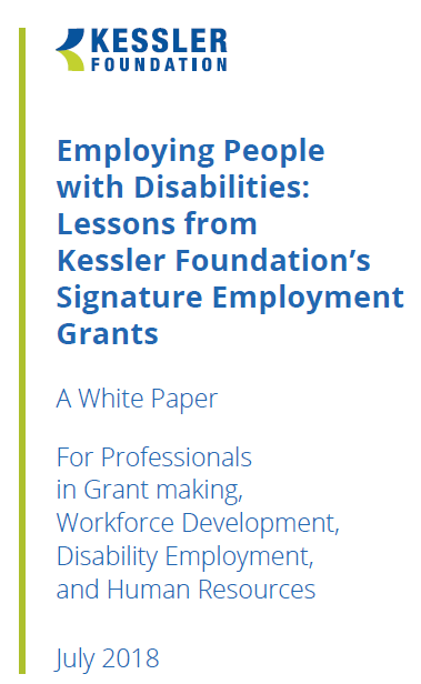 employing people with disabilities lessons from kessler foundation signature employment grants 