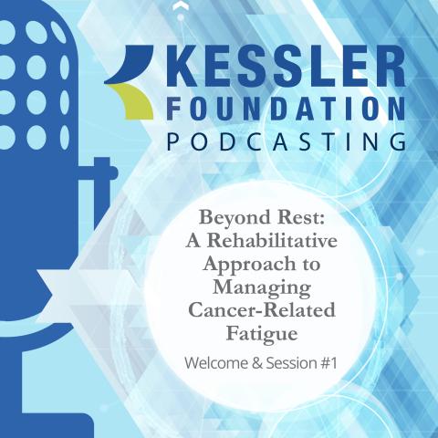 Photo of Kessler Foundation podcast poster frame 