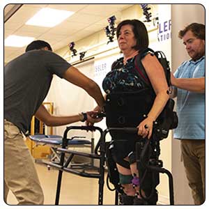 Sponsors one research participant with brain injury, stroke, or MS in a study to restore mobility using a robotic exoskeleton