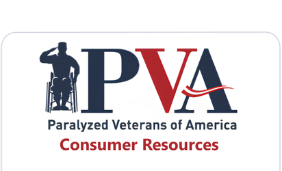 Paralyzed Veterans of America 'Consumer Resources' logo