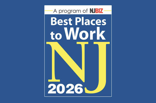 NJBIZ logo with the words "Best Places to Work NJ 2026."