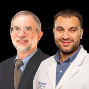 Headshots of Steven Kirshblum, MD, and Ghaith Androwis, PhD