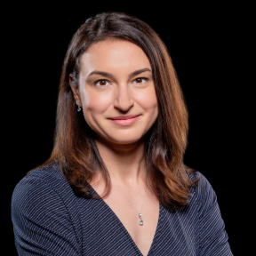 Olga Boukrina, PhD, senior research scientist in the Center for Stroke Rehabilitation Research at Kessler Foundation.