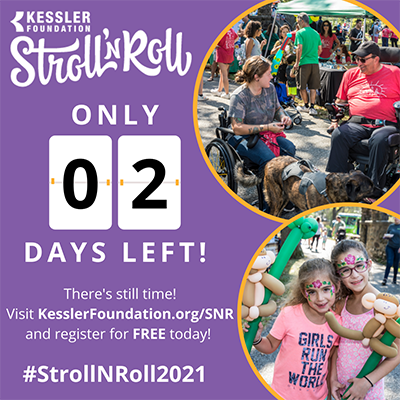 2 days until Stroll 'N Roll 2021