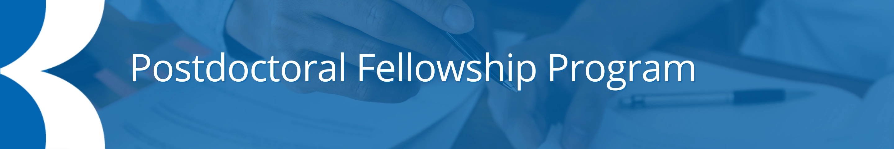 Banner of the Postdoctoral Fellowship Program