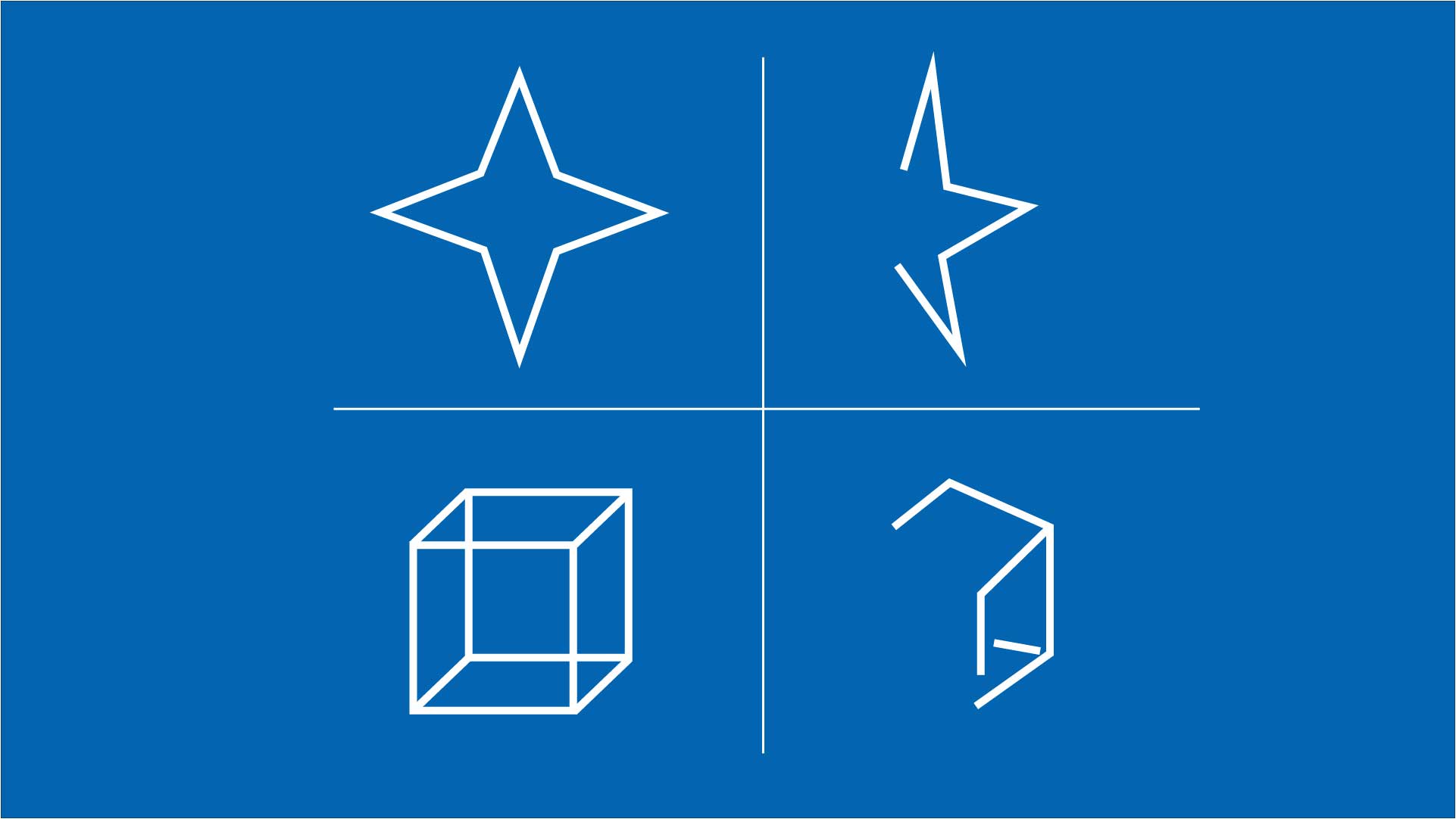 Drawings copied by a person with spatial neglect following right brain stroke.  Caption: Copied figures on the right show the effect of the neglect of the left space. 