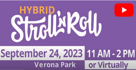 Video cover layout for video stroll n roll kessler foundation event