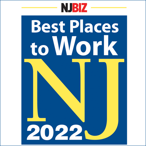 Best Places to work at logo by NJBIZ