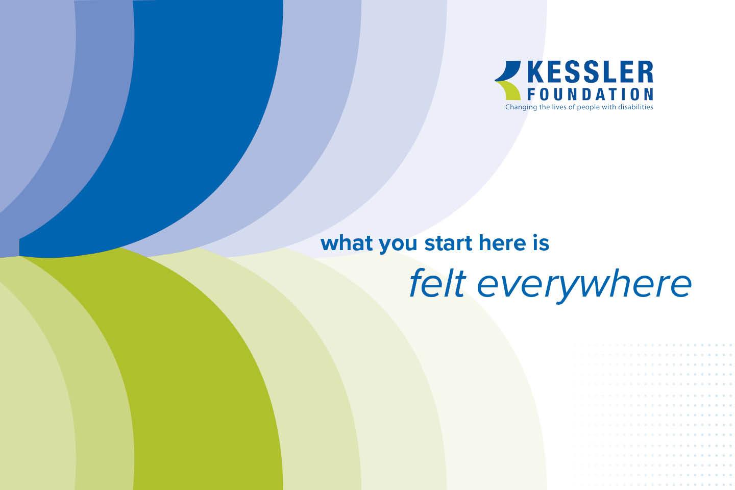 Kessler logo rainbow colors background