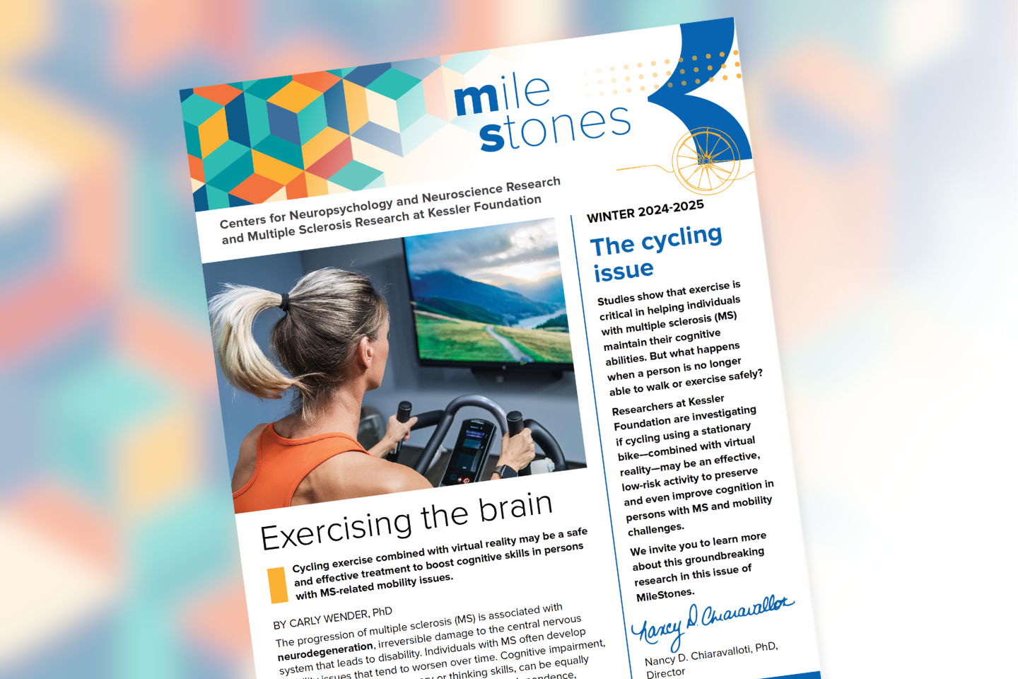 Thumbnail of milestones Winter 2025 Newsletter Issue