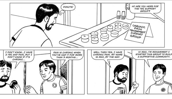 Infographic comics on MSKTC website helps TBI survivors