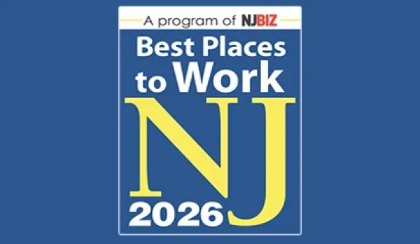 NJBIZ logo with the words "Best Places to Work NJ 2026