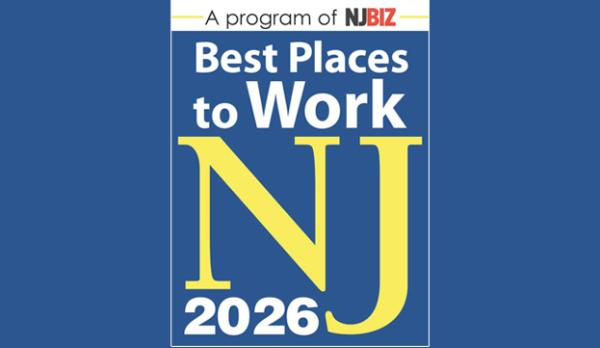NJBIZ logo with the words "Best Places to Work NJ 2026."