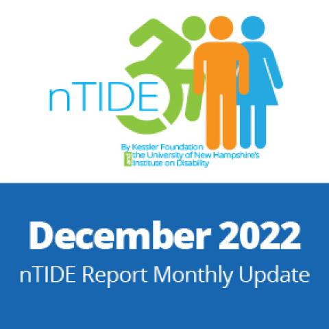 ntide December monthly report icon of individual on a wheelchair