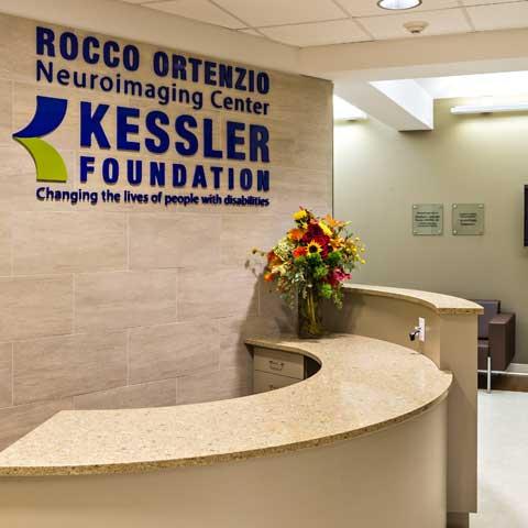 reception desk neuroimaging center kessler foundation