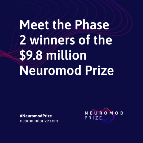 Meet the phase 2 winners of the 9.8 million Neuromod Prize