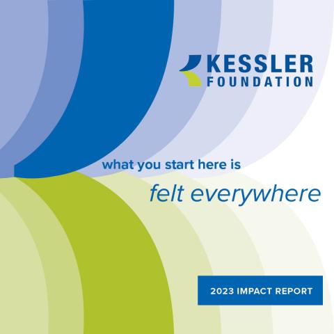 Kessler Foundation logos in numerous colors