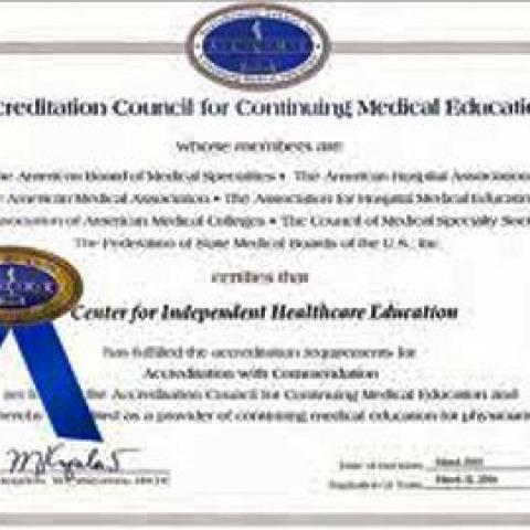 certificate CME