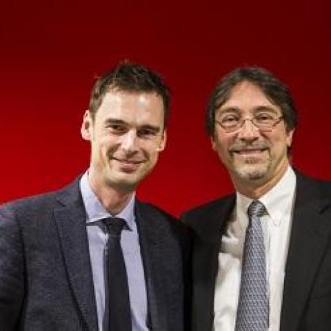 Prof. Jeroen Geurts with Dr DeLuca