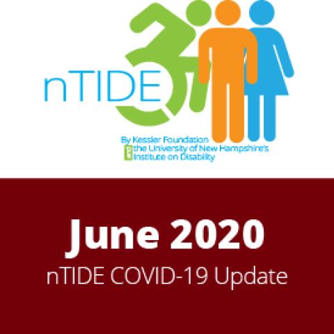 nTIDE COVID Info-graphic with text and images