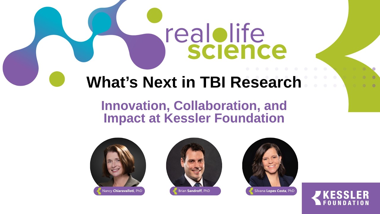 Video: What’s Next in TBI Research: Innovation, Collaboration, and Impact at Kessler Foundation